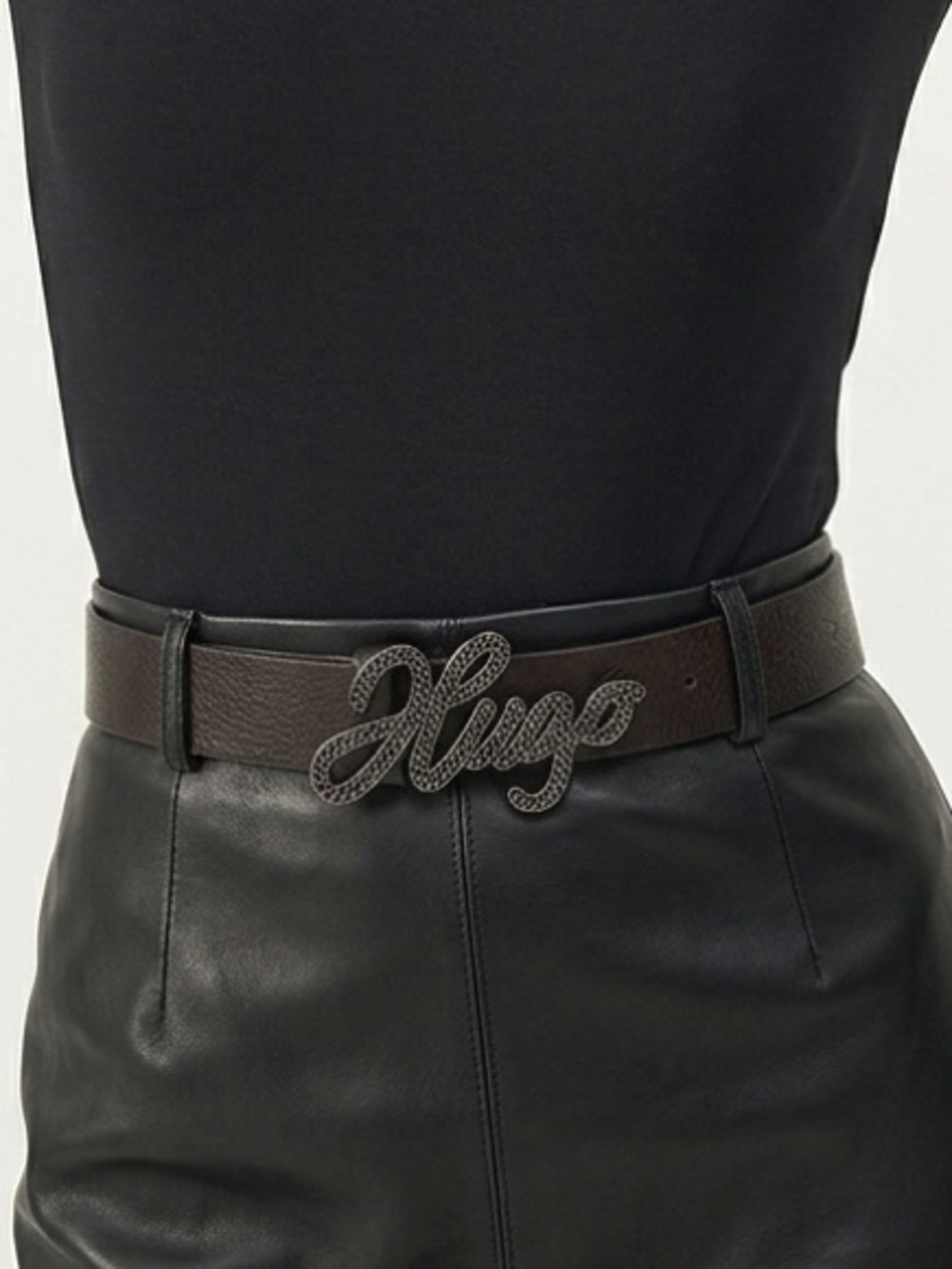 Hugo Boss leather belt